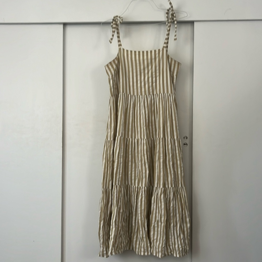 Billabong Striped Midi Dress